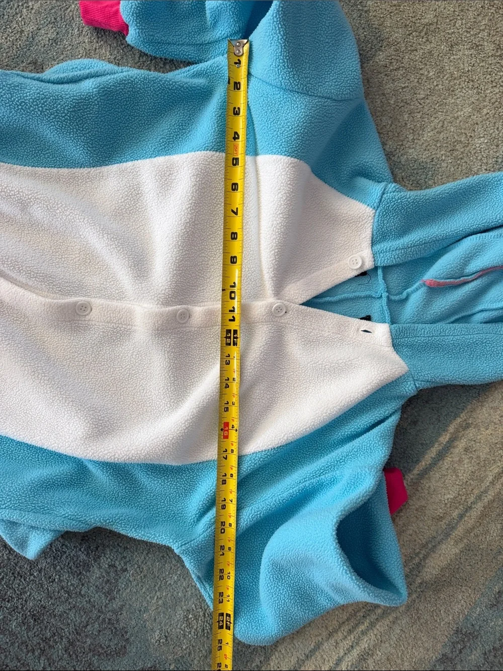 Kids Blue Unicorn Costume with Hood